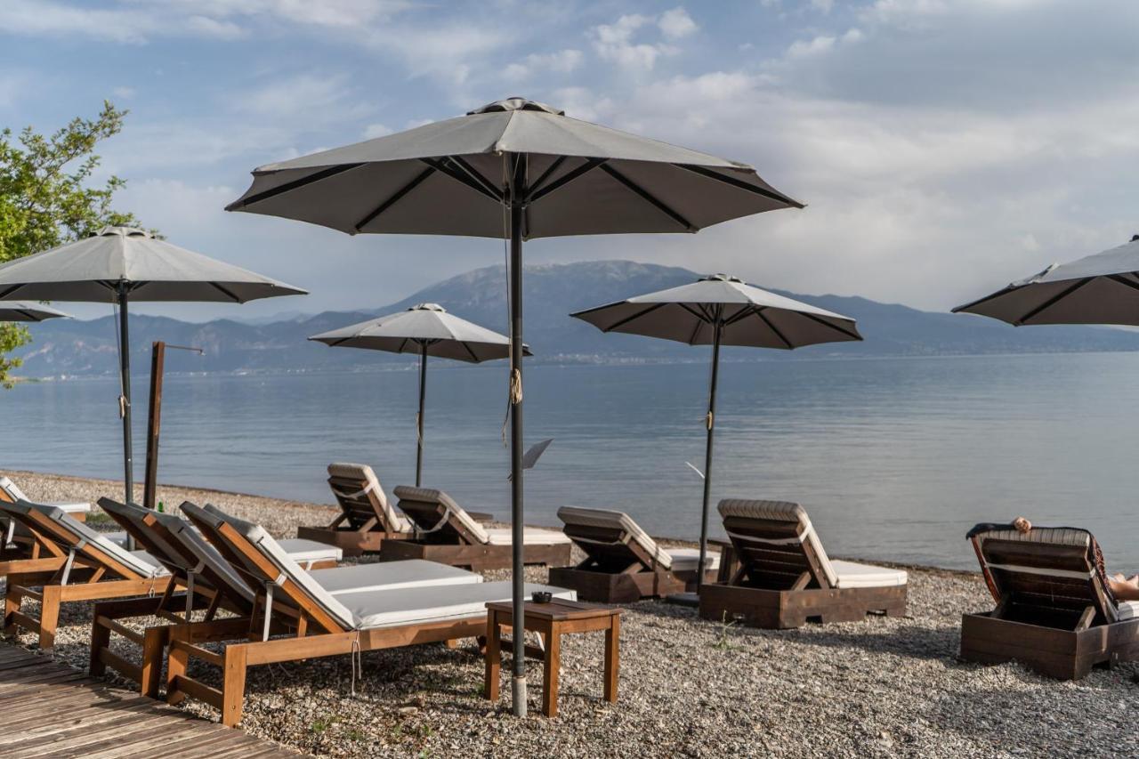 Lepanto Beach Hotel Nafpaktos Exterior foto
