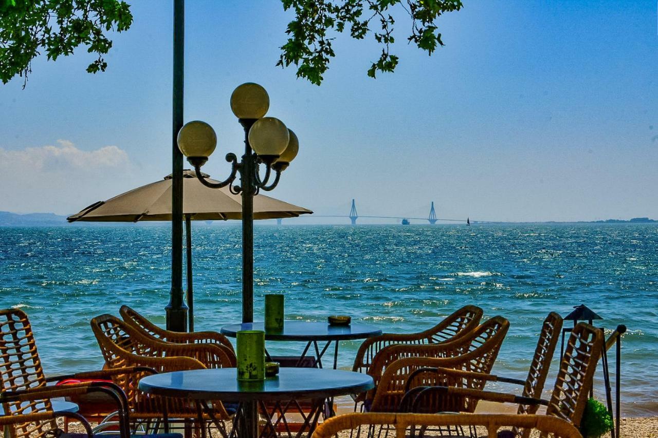 Lepanto Beach Hotel Nafpaktos Exterior foto